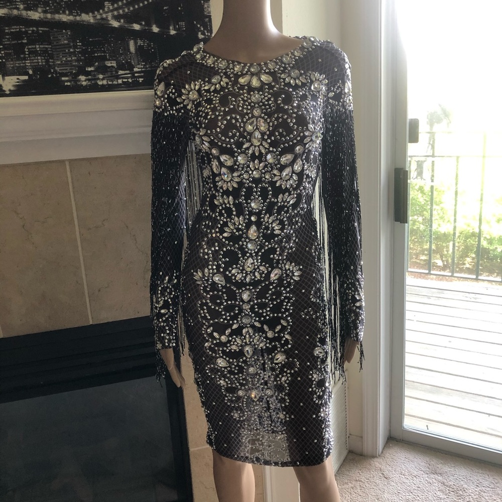 Black/ Sliver Dress